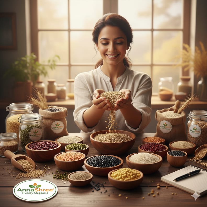 The Foundational Role of Organic Grains and Pulses in a Nutritious Diet